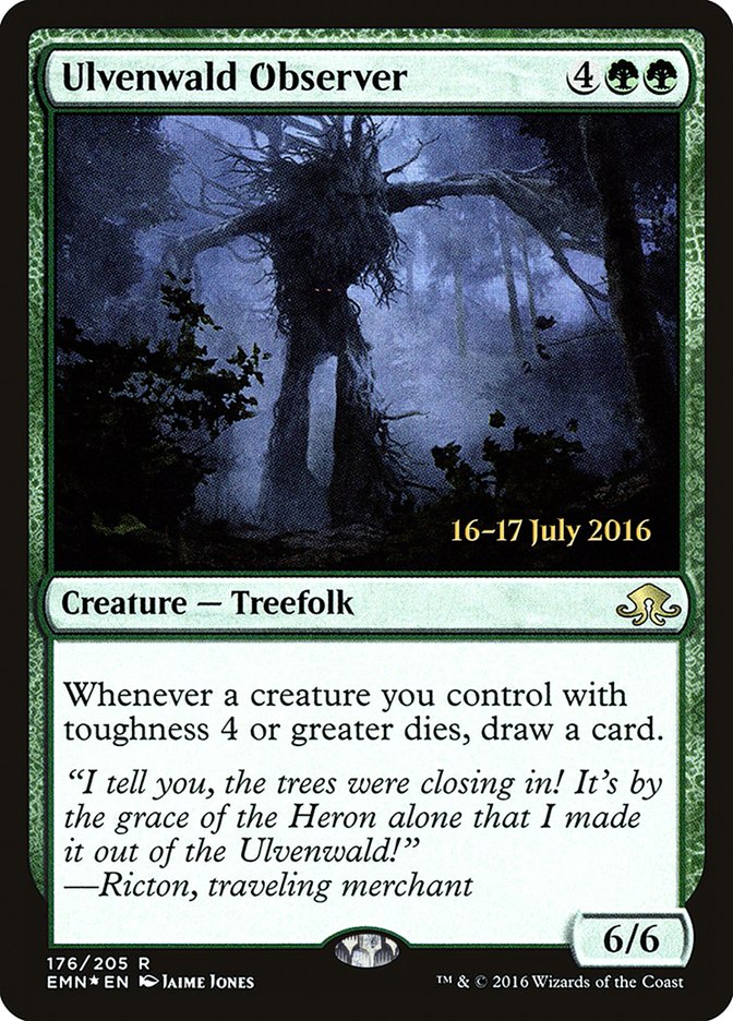 Ulvenwald Observer [Eldritch Moon Prerelease Promos] | Silver Goblin