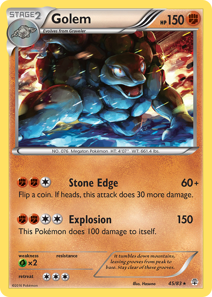 Golem (45/83) [XY: Generations] | Silver Goblin