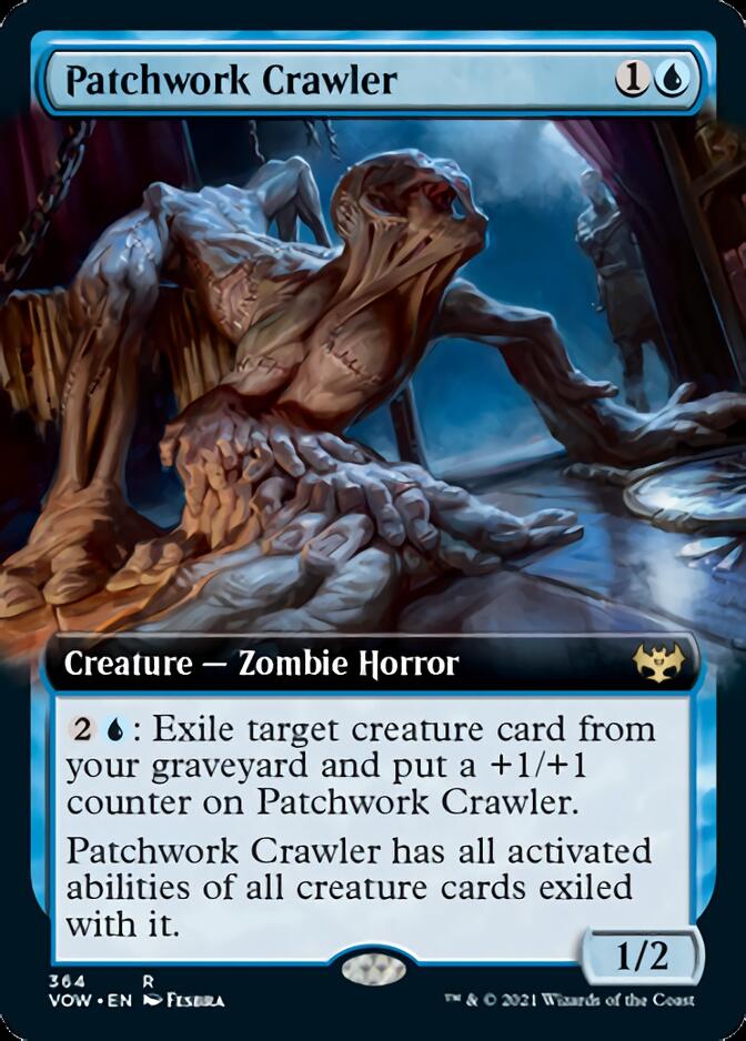 Patchwork Crawler (Extended Art) [Innistrad: Crimson Vow] | Silver Goblin