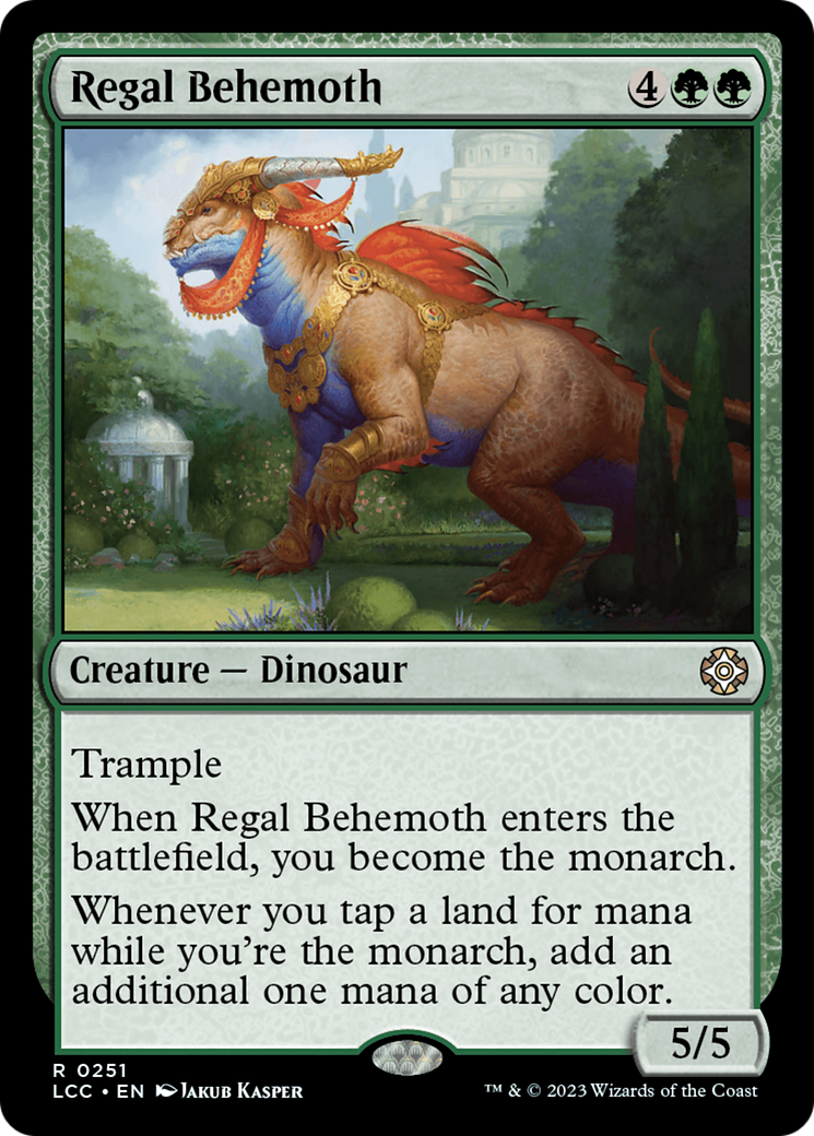 Regal Behemoth [The Lost Caverns of Ixalan Commander] | Silver Goblin