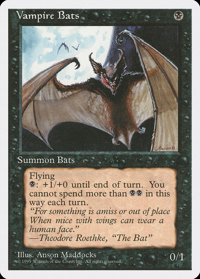 Vampire Bats [Fourth Edition] | Silver Goblin