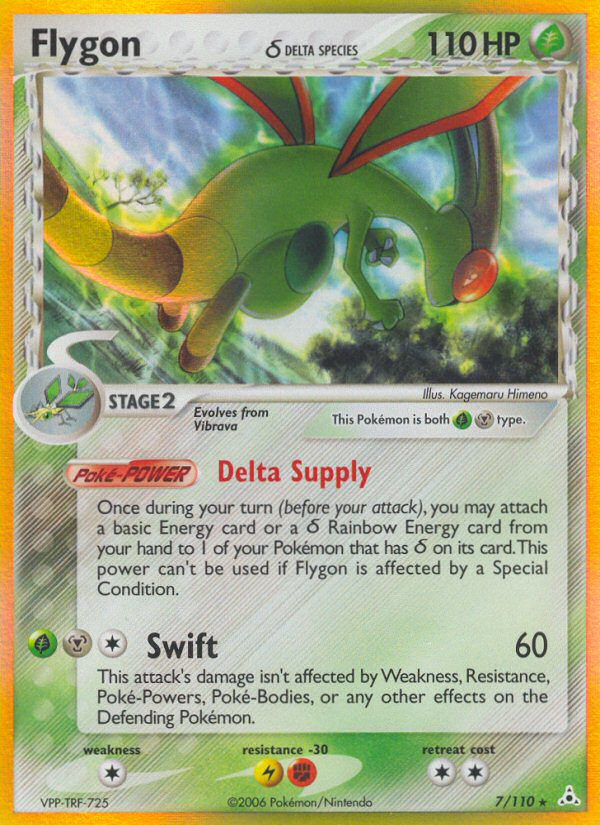 Flygon (7/110) (Delta Species) [EX: Holon Phantoms] | Silver Goblin