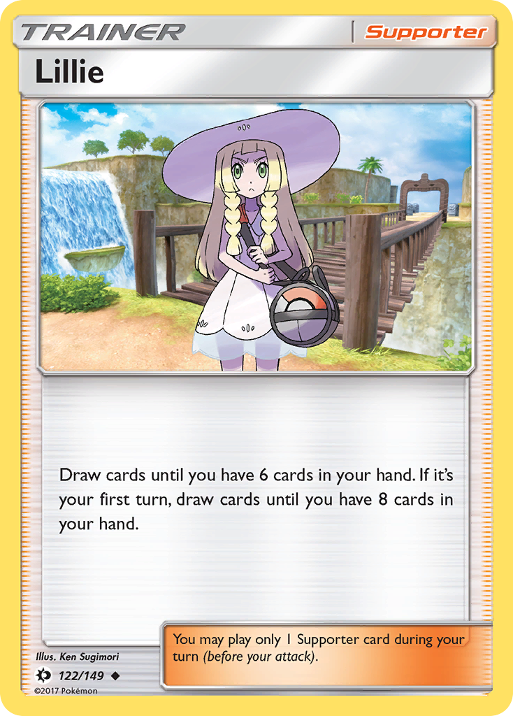 Lillie (122/149) [Sun & Moon: Base Set] | Silver Goblin