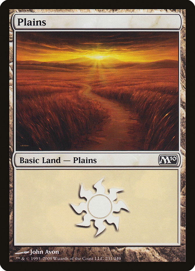 Plains (231) [Magic 2010] | Silver Goblin