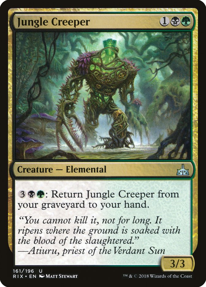 Jungle Creeper [Rivals of Ixalan] | Silver Goblin