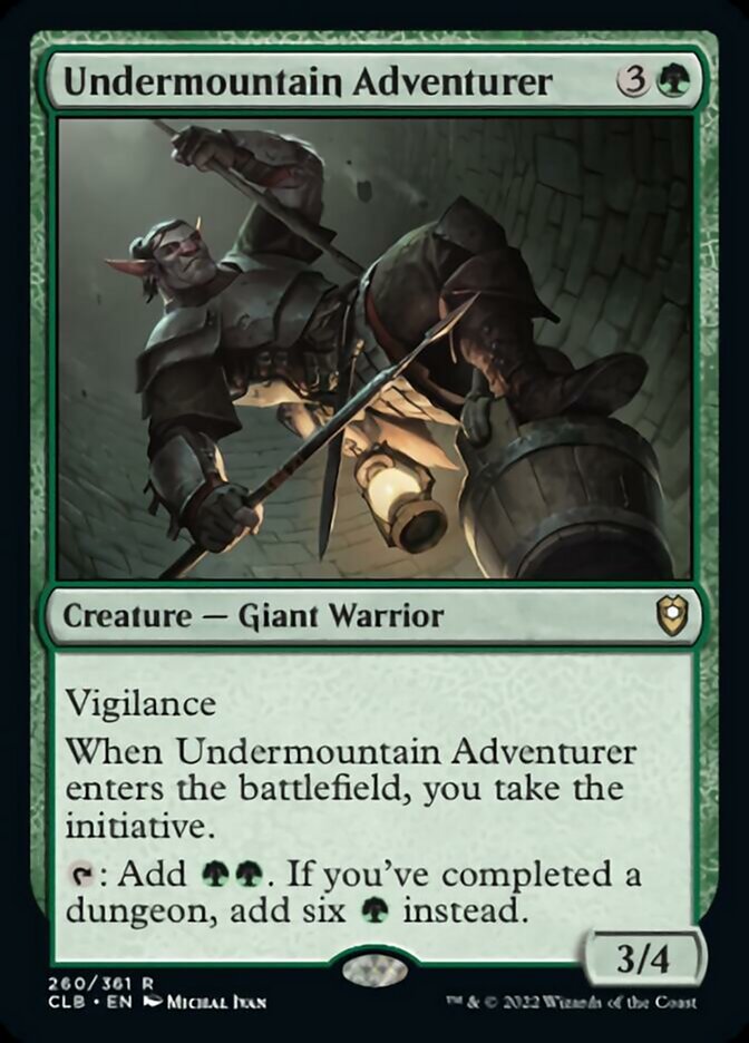 Undermountain Adventurer [Commander Legends: Battle for Baldur's Gate] | Silver Goblin