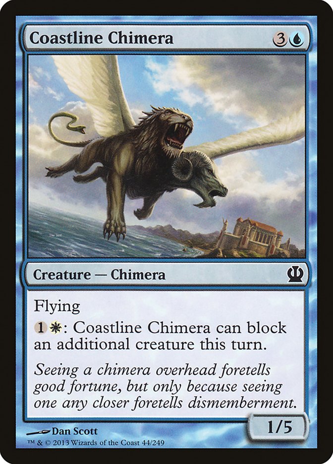 Coastline Chimera [Theros] | Silver Goblin