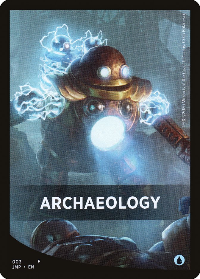 Archaeology Theme Card [Jumpstart Front Cards] | Silver Goblin