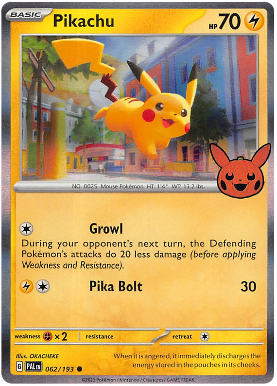 Pikachu (062/193) [Trick or Trade 2023] | Silver Goblin