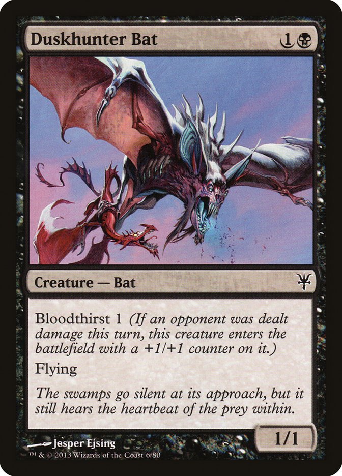 Duskhunter Bat (006) - Duel Decks: Sorin vs. Tibalt
