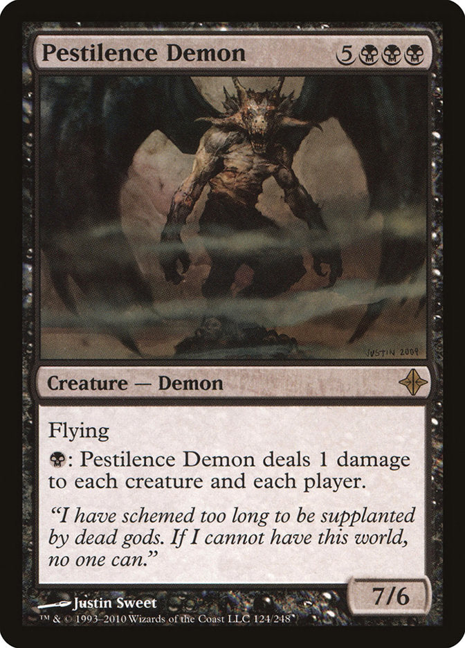 Pestilence Demon [Rise of the Eldrazi] | Silver Goblin