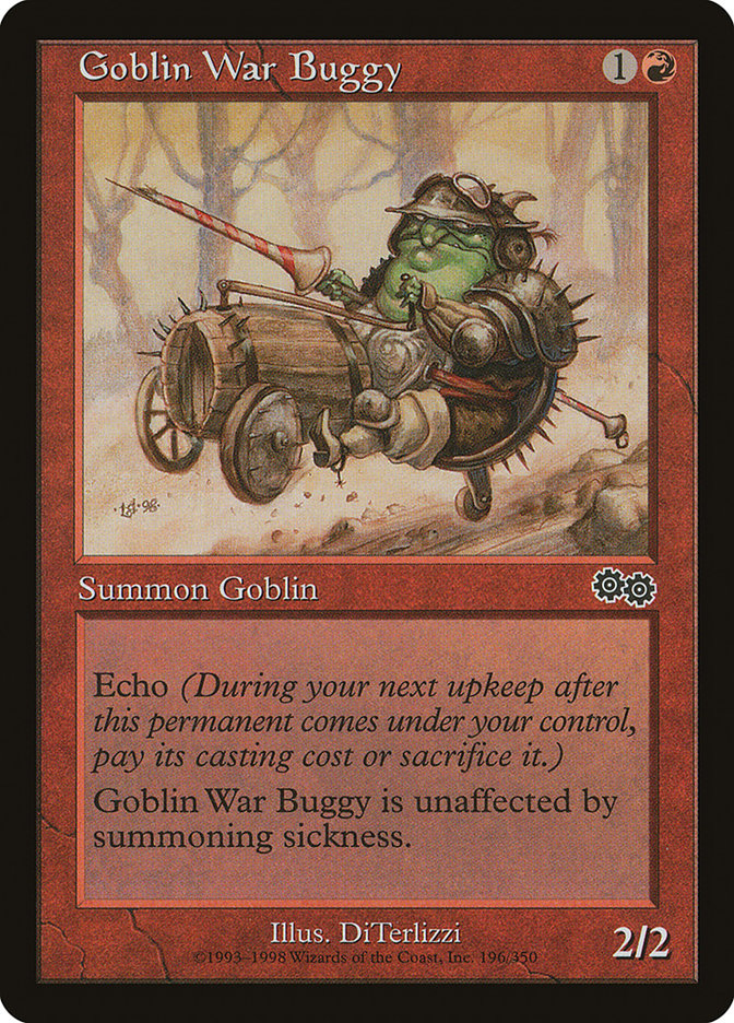 Goblin War Buggy [Urza's Saga] | Silver Goblin