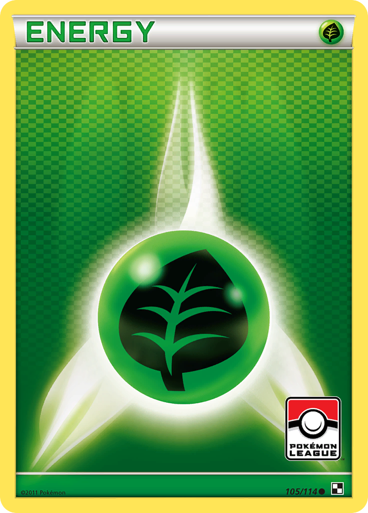 Grass Energy (105/114) [Black & White: Base Set] | Silver Goblin