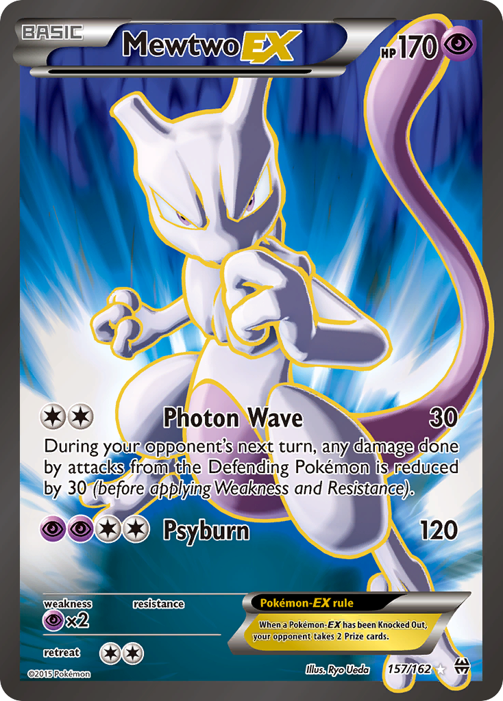 Mewtwo EX (157/162) [XY: BREAKthrough] | Silver Goblin