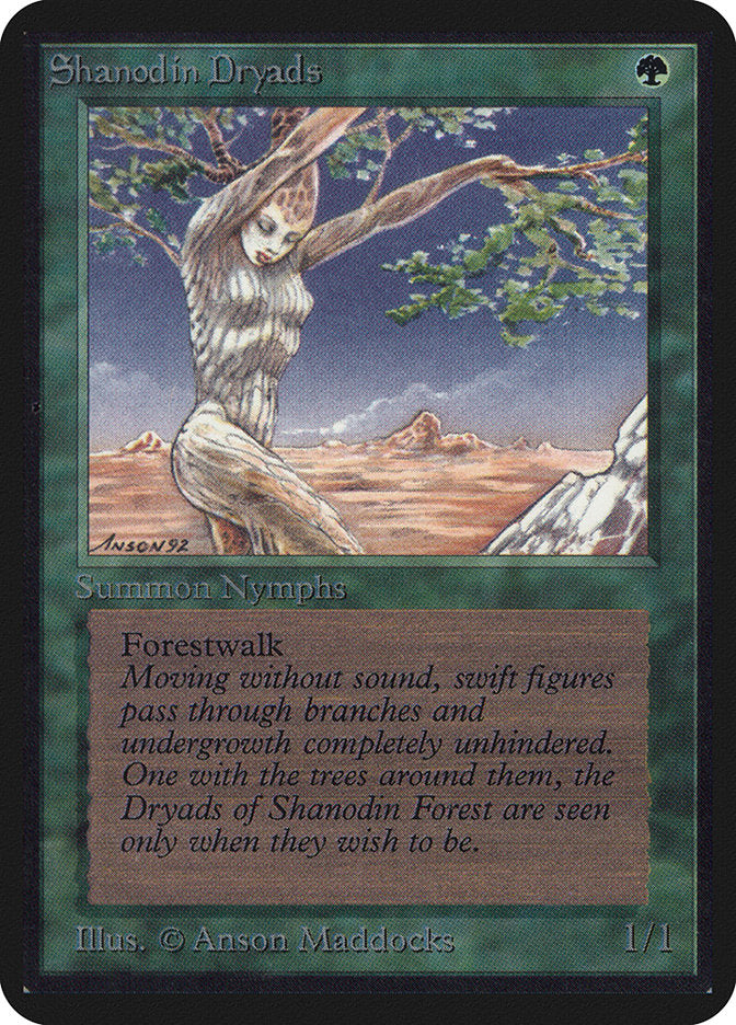 Shanodin Dryads [Alpha Edition] | Silver Goblin