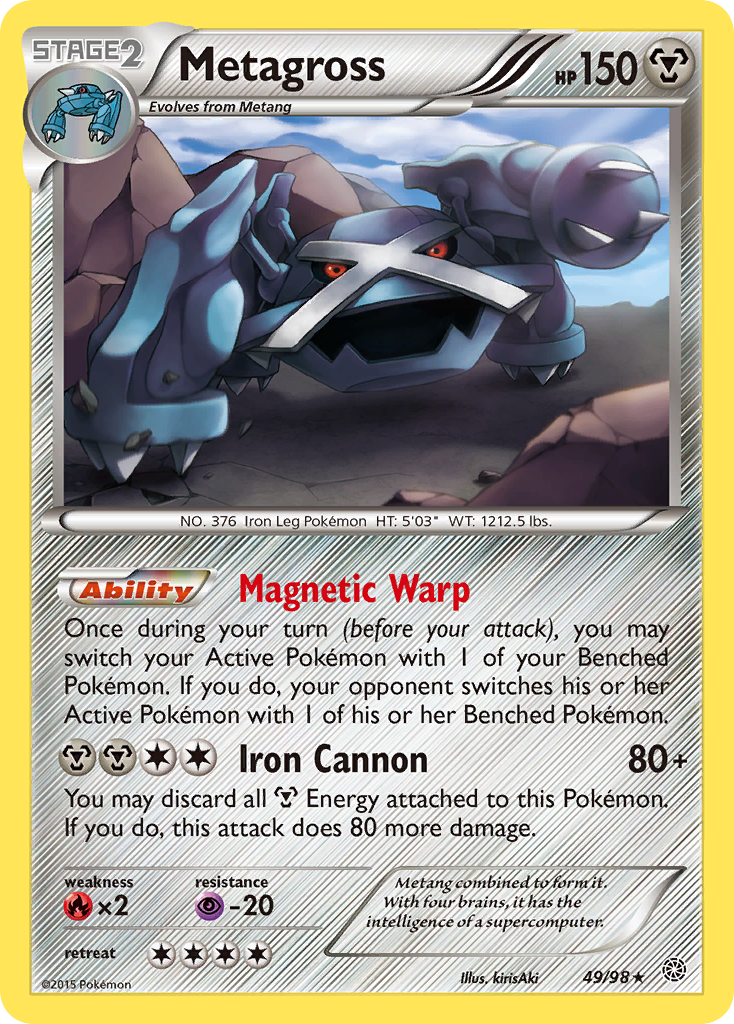 Metagross (49/98) [XY: Ancient Origins] | Silver Goblin