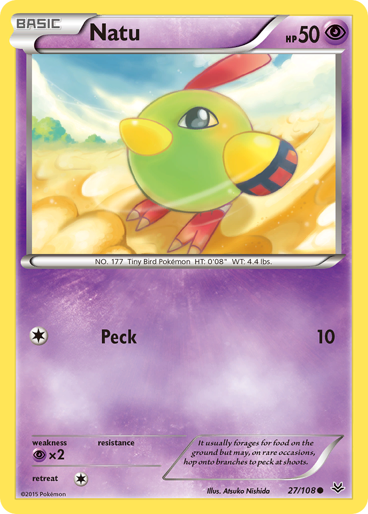 Natu (27/108) [XY: Roaring Skies] | Silver Goblin