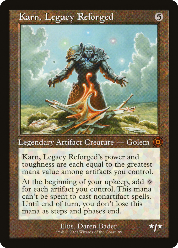 Karn, Legacy Reforged (Retro) [March of the Machine: The Aftermath] | Silver Goblin