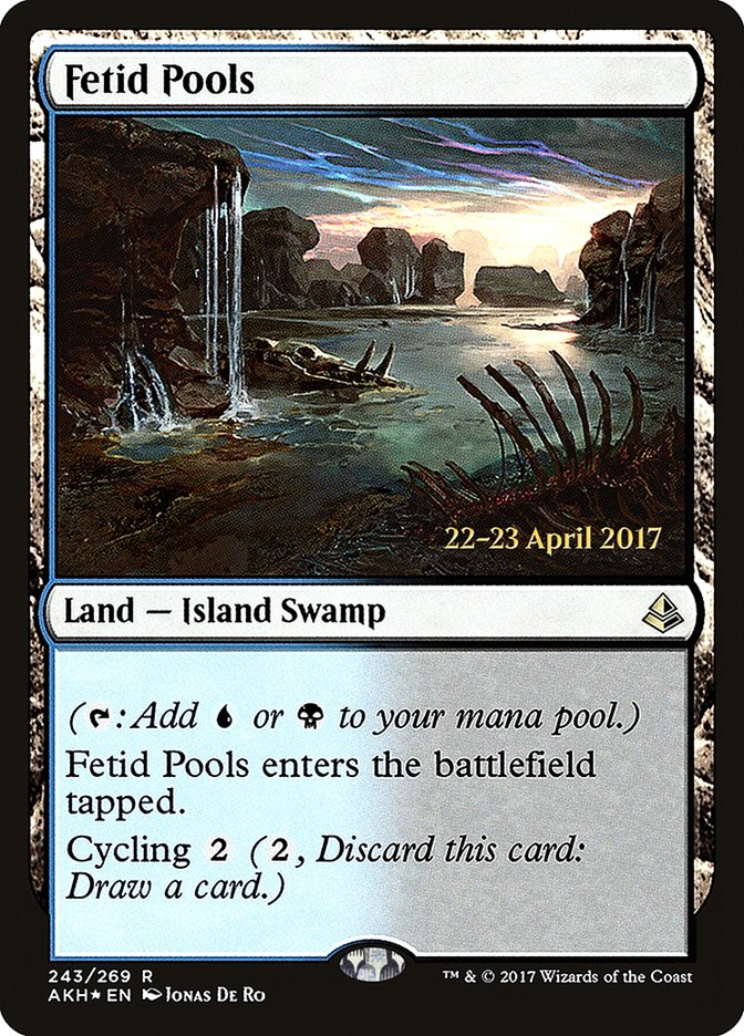 Fetid Pools [Amonkhet Prerelease Promos] | Silver Goblin