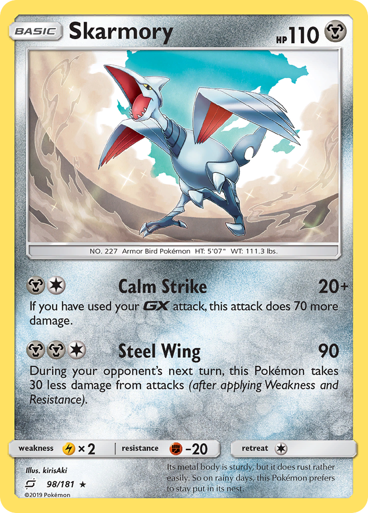 Skarmory (98/181) [Sun & Moon: Team Up] | Silver Goblin