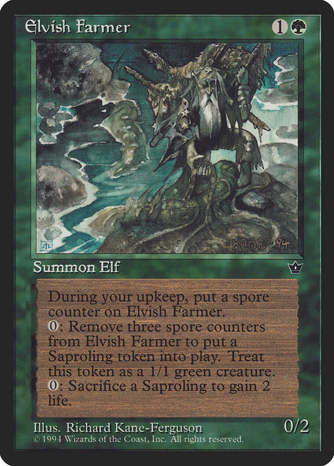 Elvish Farmer [Fallen Empires] | Silver Goblin
