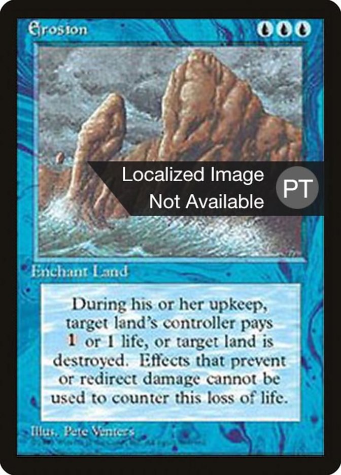 Erosion [Fourth Edition (Foreign Black Border)] | Silver Goblin