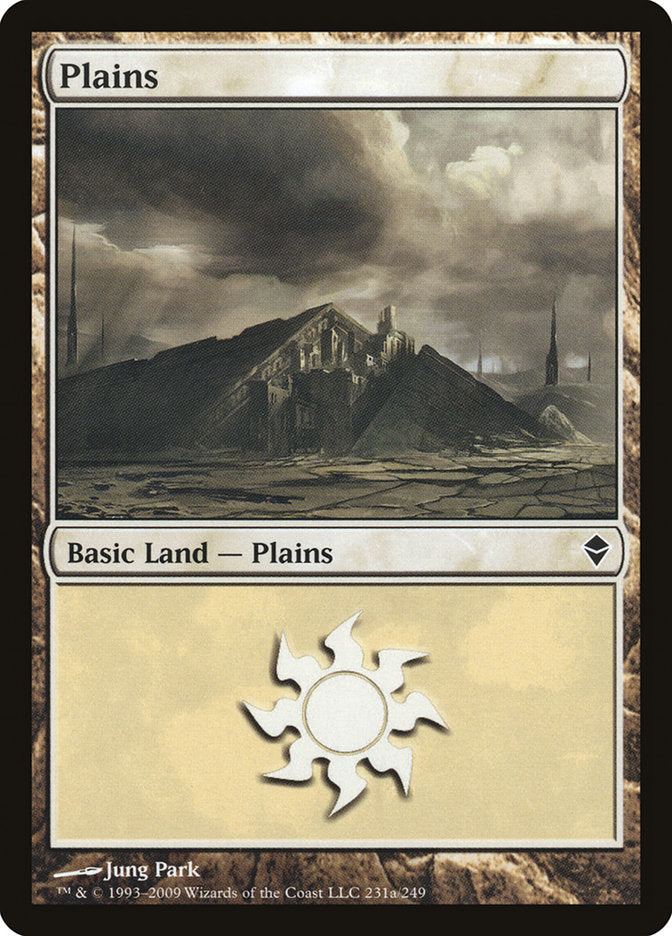 Plains (231a) [Zendikar] | Silver Goblin