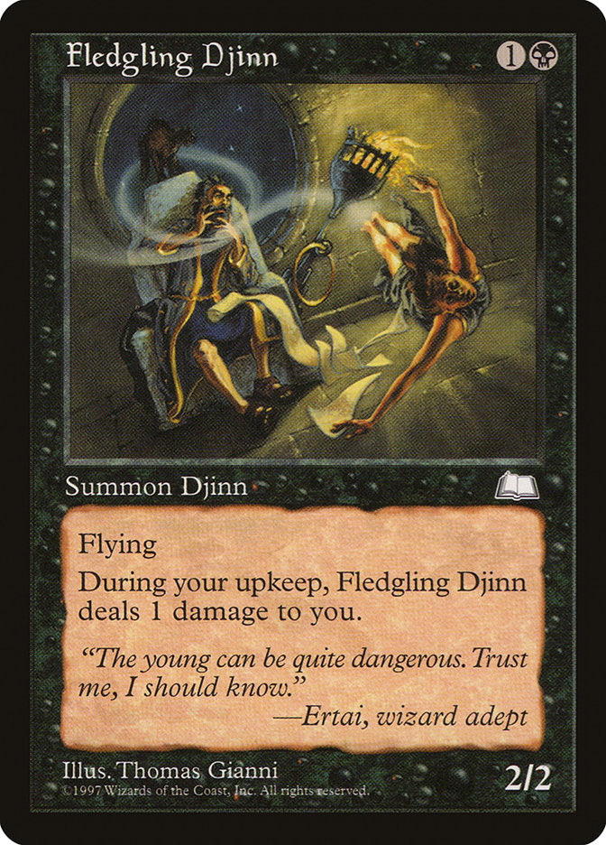 Fledgling Djinn [Weatherlight] | Silver Goblin