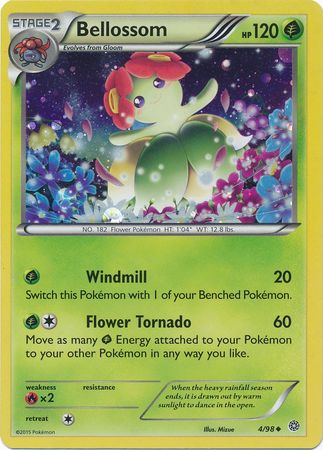 Bellossom (4/98) (Cosmos Holo) [XY: Ancient Origins] | Silver Goblin