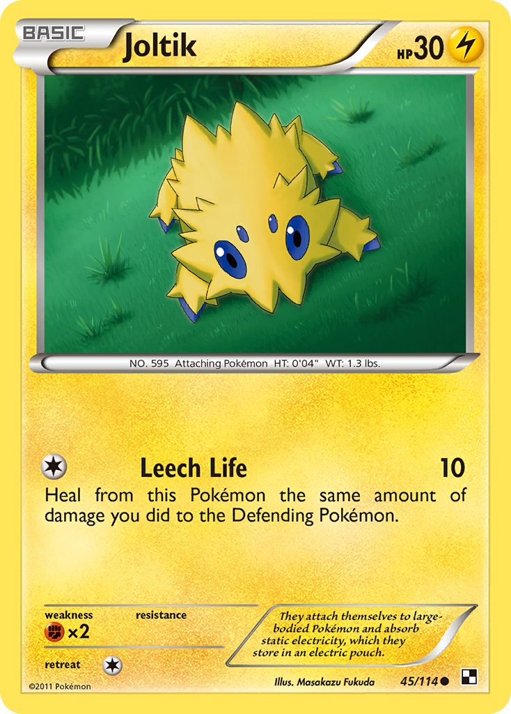 Joltik (45/114) [Black & White: Base Set] | Silver Goblin