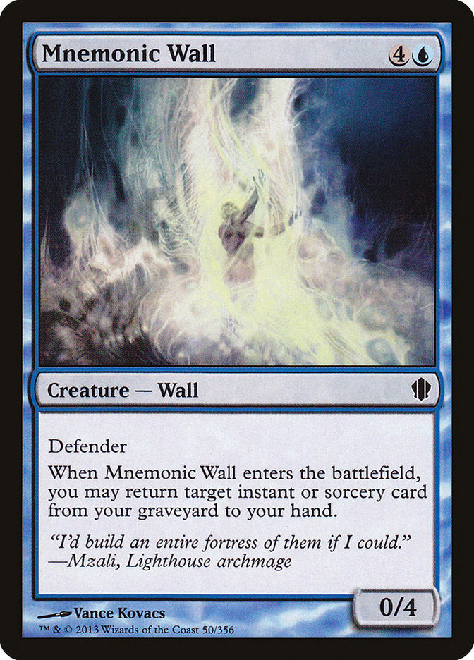 Mnemonic Wall [Commander 2013] | Silver Goblin