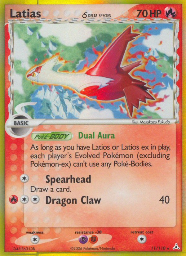 Latias (11/110) (Delta Species) [EX: Holon Phantoms] | Silver Goblin