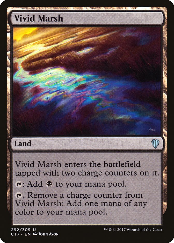 Vivid Marsh [Commander 2017] | Silver Goblin