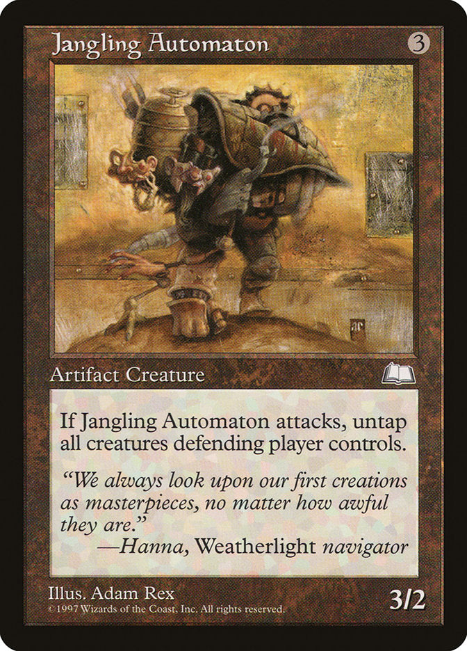 Jangling Automaton [Weatherlight] | Silver Goblin