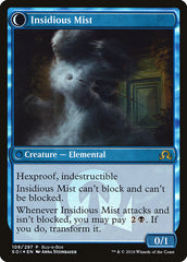 Elusive Tormentor // Insidious Mist (Buy-A-Box) [Shadows over Innistrad Promos] | Silver Goblin