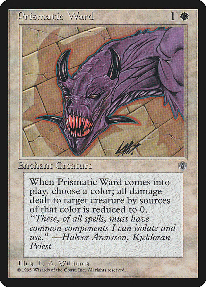 Prismatic Ward [Ice Age] | Silver Goblin