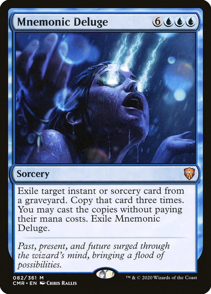 Mnemonic Deluge [Commander Legends] | Silver Goblin