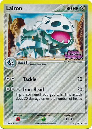 Lairon (45/110) (Stamped) [EX: Holon Phantoms] | Silver Goblin