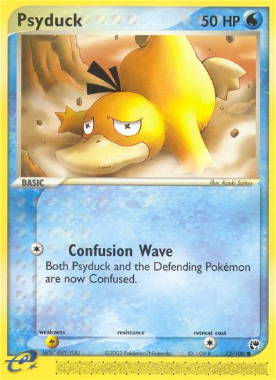 Psyduck (73/100) [EX: Sandstorm] | Silver Goblin