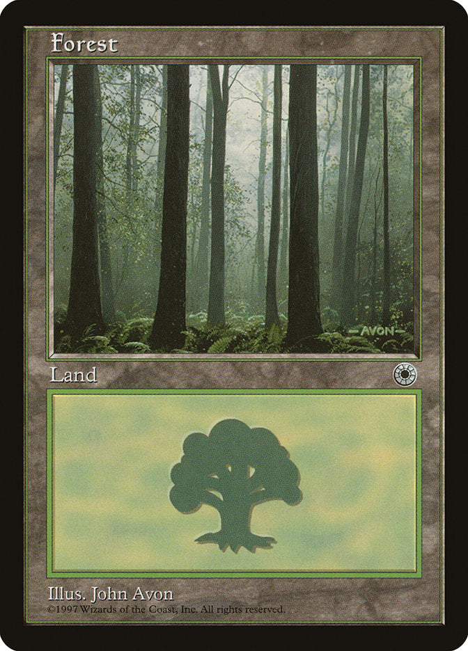 Forest (Three Dark Trees at Front with Lush Ground) [Portal] | Silver Goblin