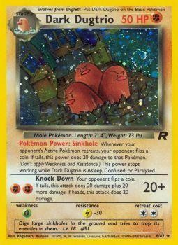 Dark Dugtrio (6/82) [Team Rocket Unlimited] | Silver Goblin