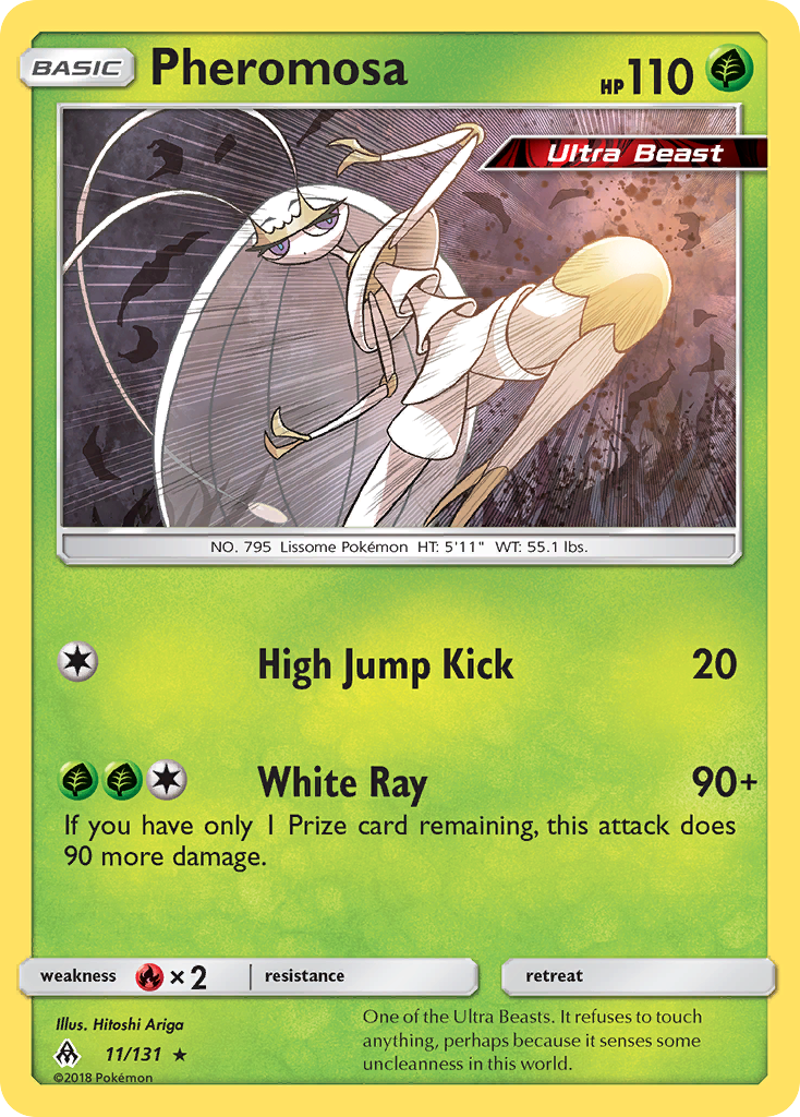 Pheromosa (11/131) [Sun & Moon: Forbidden Light] | Silver Goblin