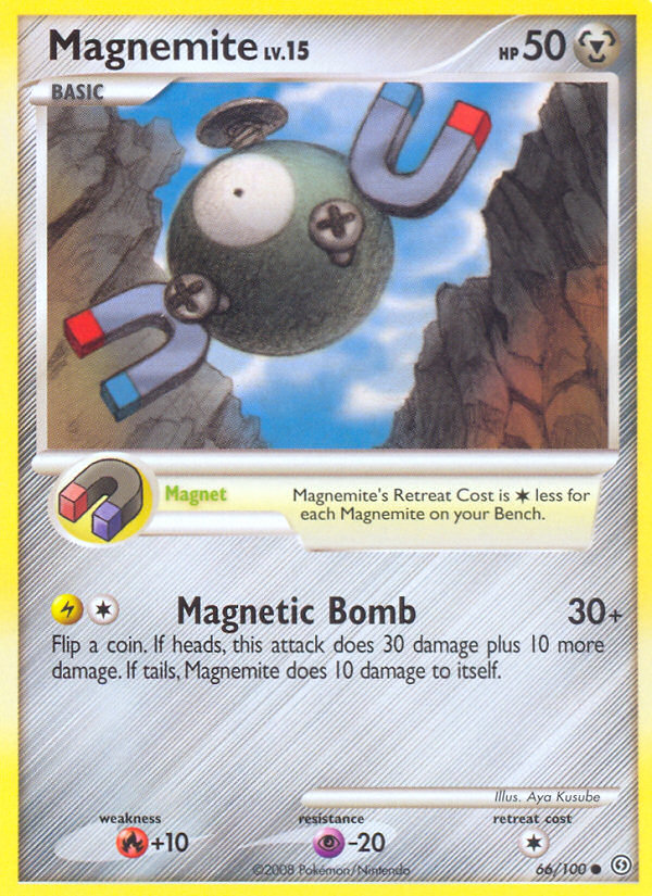 Magnemite (66/100) [Diamond & Pearl: Stormfront] | Silver Goblin