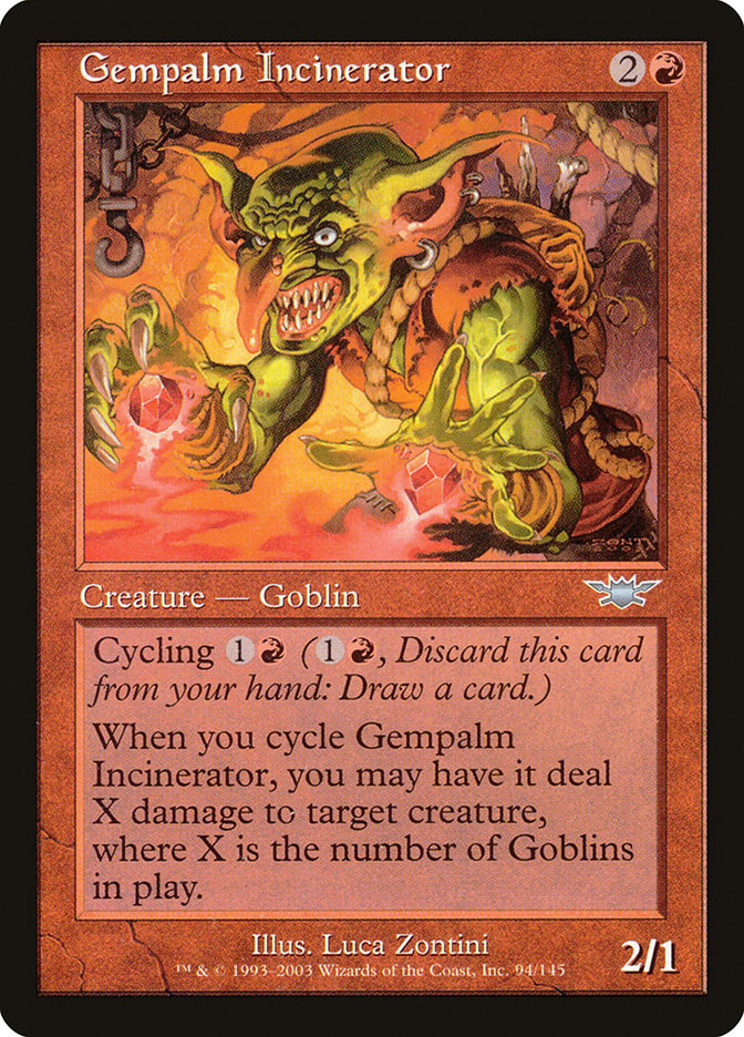 Gempalm Incinerator [Legions] | Silver Goblin