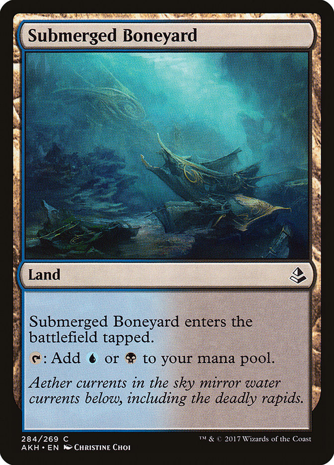 Submerged Boneyard [Amonkhet] | Silver Goblin