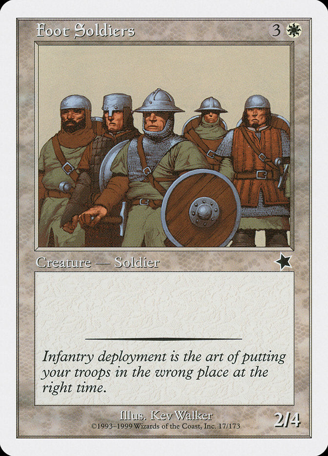 Foot Soldiers [Starter 1999] | Silver Goblin