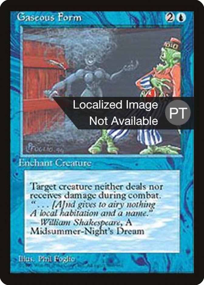 Gaseous Form [Fourth Edition (Foreign Black Border)] | Silver Goblin