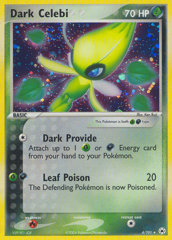 Dark Celebi (4/101) [EX: Hidden Legends] | Silver Goblin