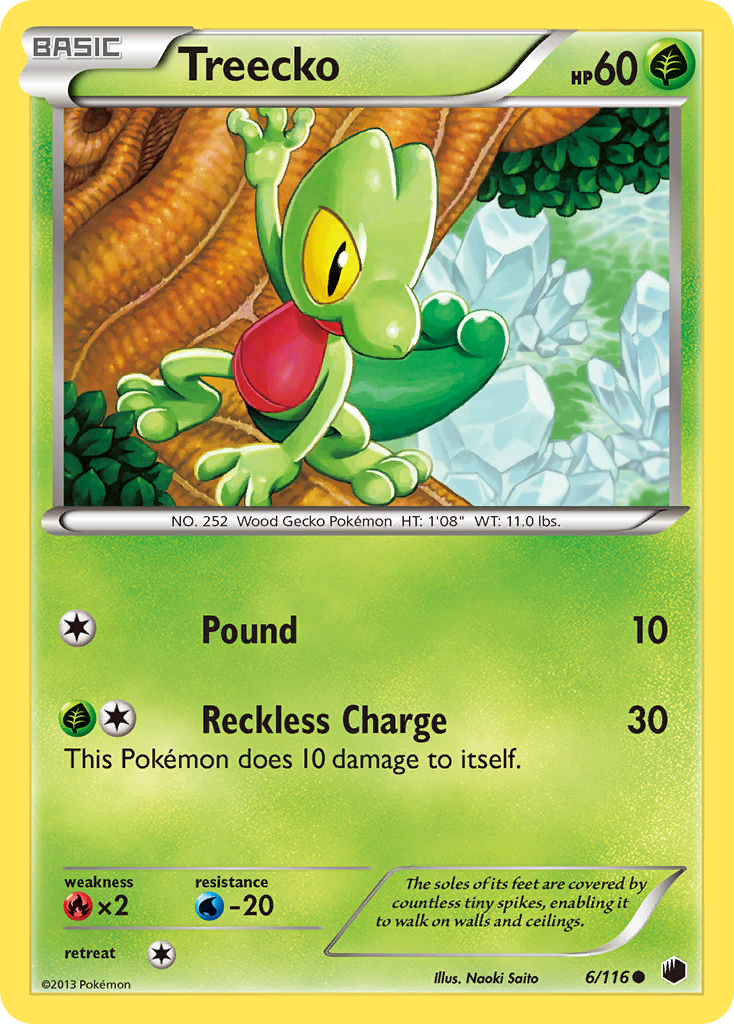 Treecko (6/116) [Black & White: Plasma Freeze] | Silver Goblin