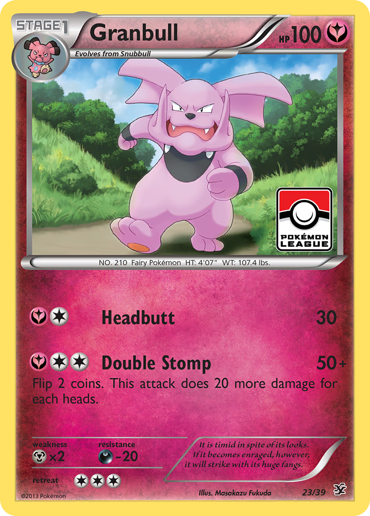 Granbull (23/39) [XY: Kalos Starter Set] | Silver Goblin